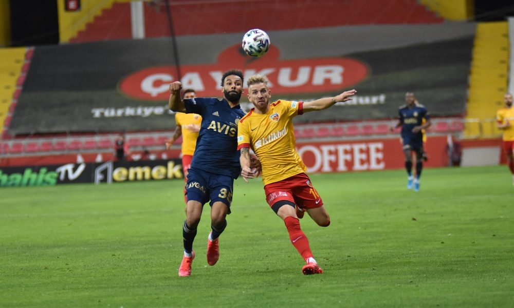football, athletes, match, professional footballers, footballers, football players, sport, fenerbahce, kayserispor, super league, football stadium, turkey