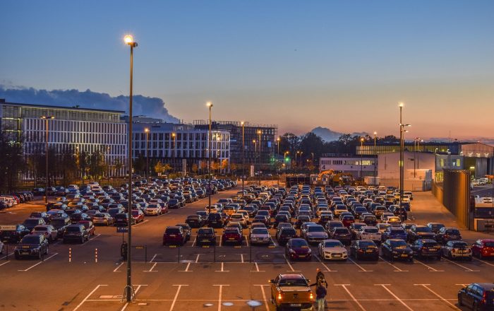 parking spot, car wallpapers, cars, park, vehicles, parking spaces, parking space, overfilled, car, airport, eve, lighting, tags, lamps