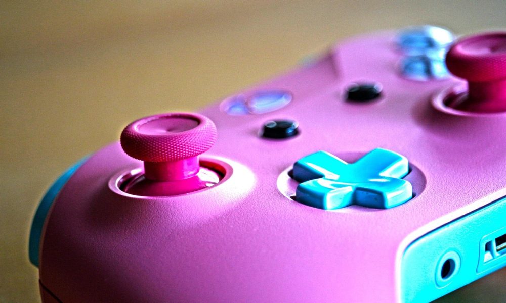xbox, controller, steering, gamepad, console, video game, to play, games console, video, pad, hobby, gaming, game, kontroller, games, gamer, video gamer, girl, xbox one, design, design lab, microsoft, pink, blue, light blue, xbox, xbox, xbox, video game, video game, video game, video game, gamer, gamer, gamer, gamer, gamer